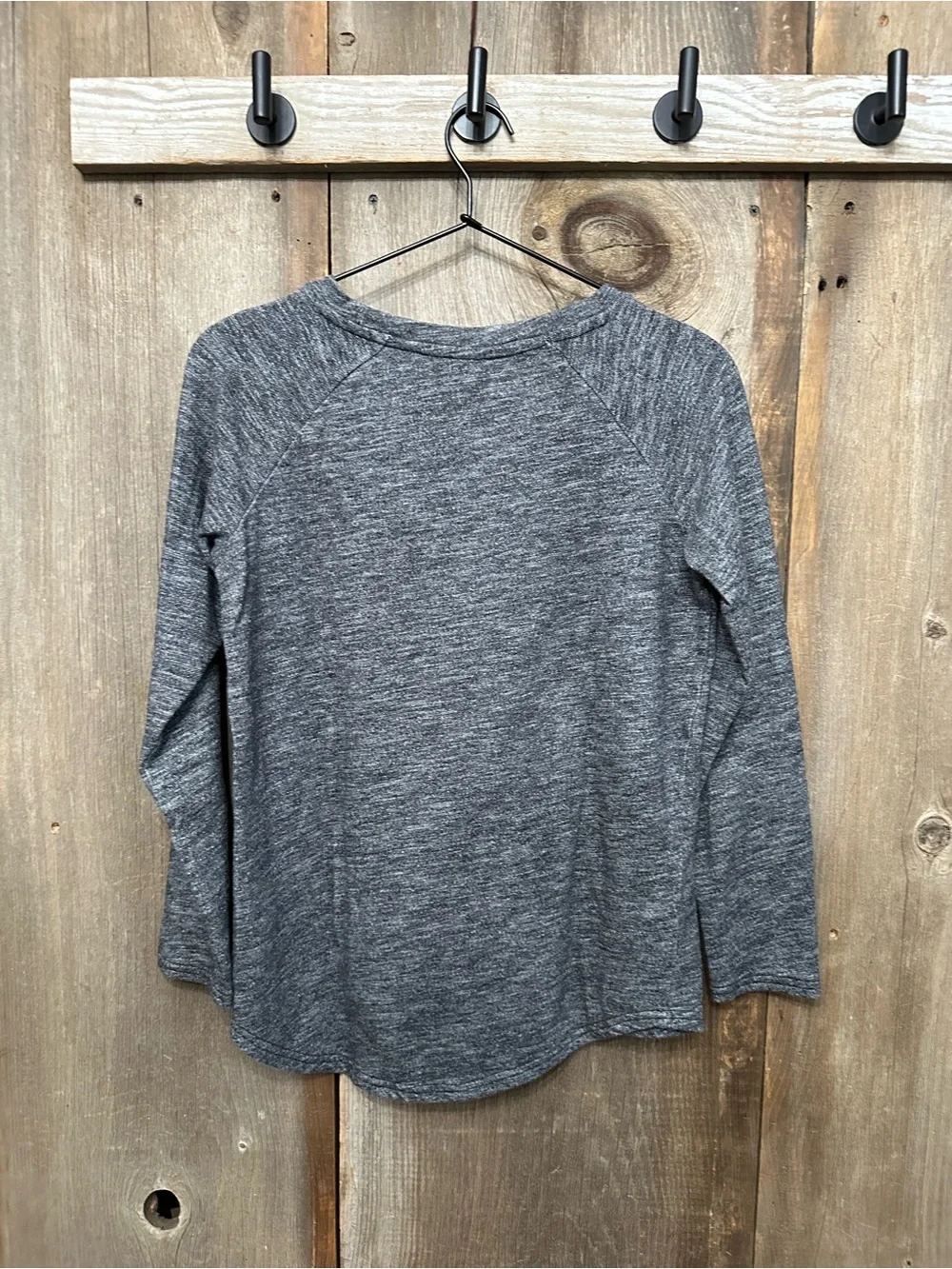 Old Navy WOW Kangaroo Long Sleeve Sweatshirt in Black Size XL 14 Girls